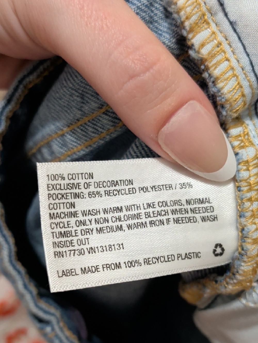 Wild fable Happy blue denim highest rise mom shorts - Picture 11 of 11